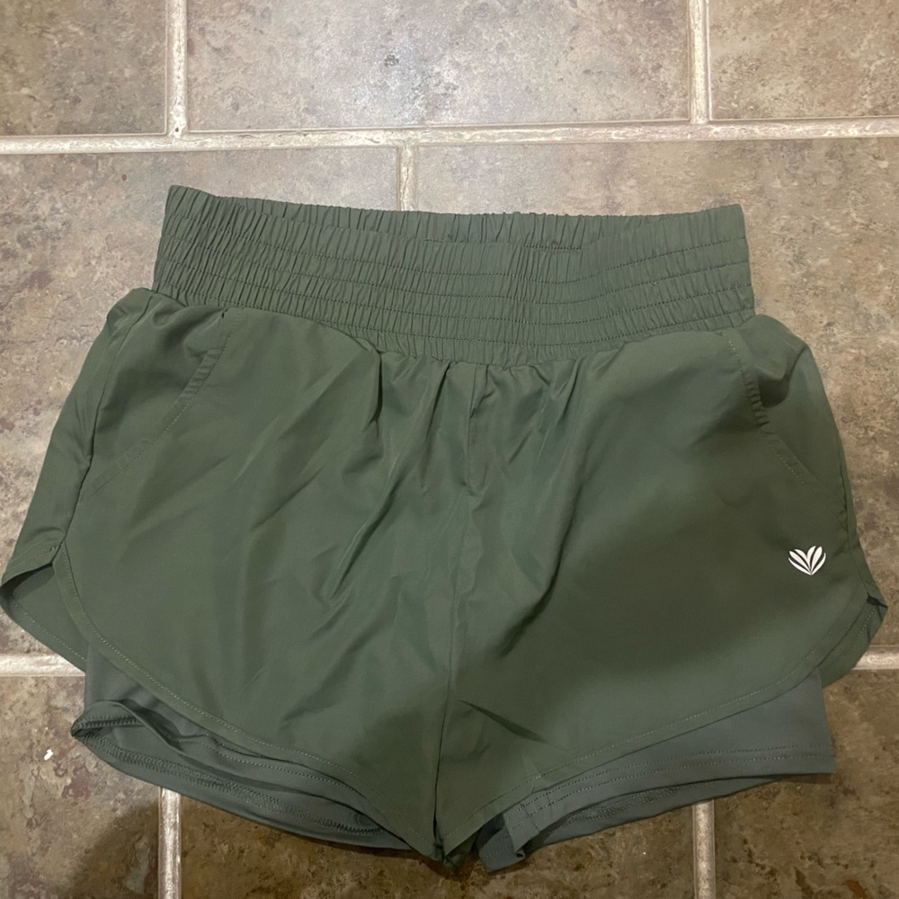 Army Green Running shorts